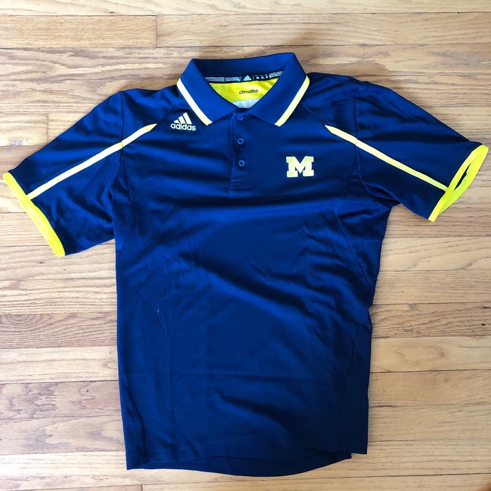 Adidas Climalite University of Michigan Golf Polo